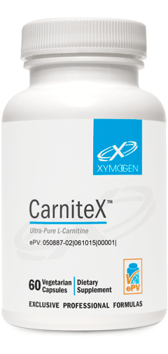 CarniteX™ 60 Capsules XYMOGEN®