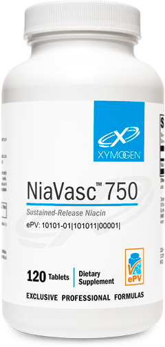 NiaVasc™ 750 120 Tablets XYMOGEN®