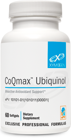 CoQmax™ Ubiquinol 60 Softgels XYMOGEN®