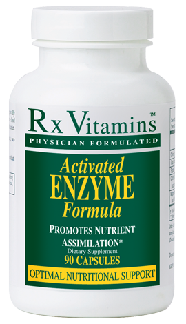 Activated Enzyme Formula 90 Capsules Rx Vitamins