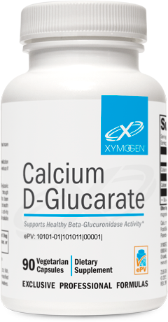 Calcium D-Glucarate 90 Capsules XYMOGEN®