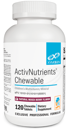 ActivNutrients® Chewable Mixed Berry 120 Tablets XYMOGEN®