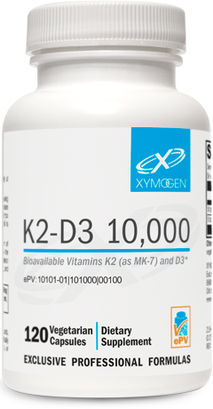 K2-D3 10,000 120 Capsules XYMOGEN®