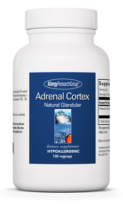 Adrenal Cortex 100 Capsules Allergy Research Group