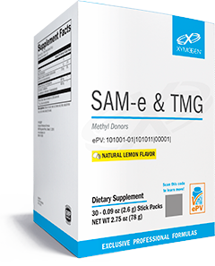 SAM-e & TMG Lemon 30 Servings XYMOGEN®
