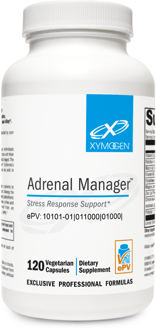 Adrenal Manager™ 120 Capsules XYMOGEN®