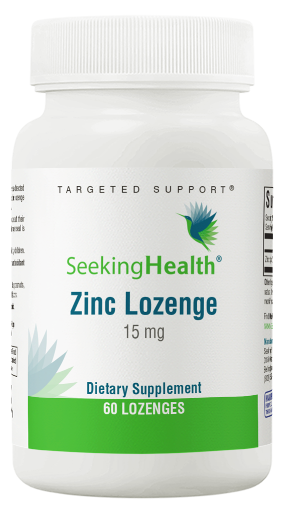 Zinc Lozenge 60 Lozenges Seeking Health