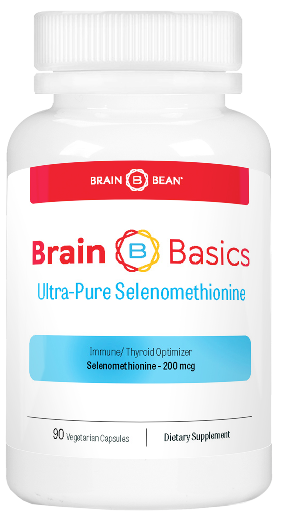 Brain Basics Ultra Pure Selenomethionine 90 Capsules Brain Bean