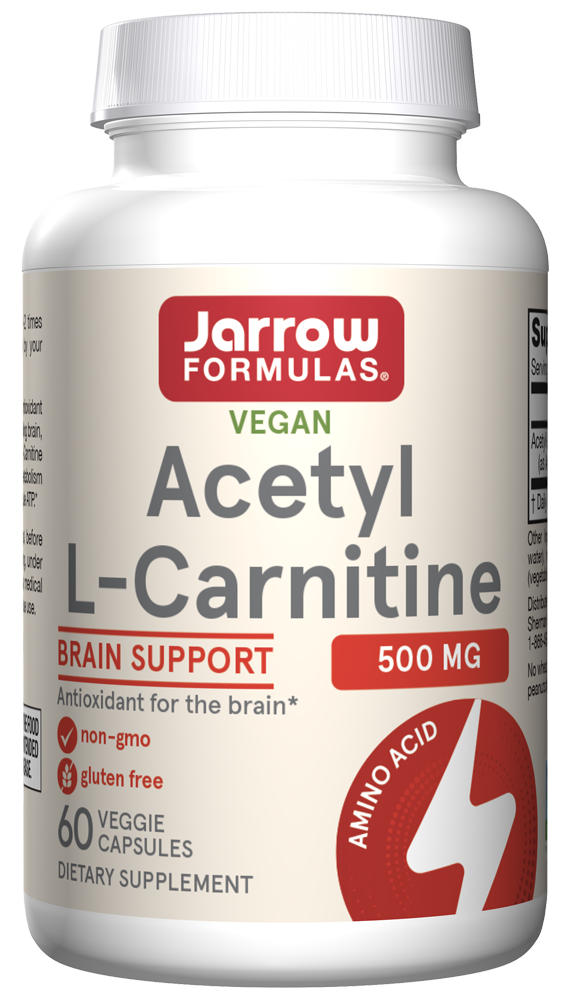 Acetyl L-Carnitine 500 mg 60 Capsules Jarrow Formulas