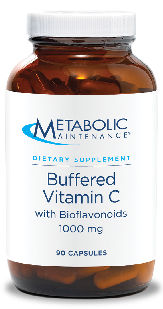 Buffered Vitamin C 90 Capsules Metabolic Maintenance