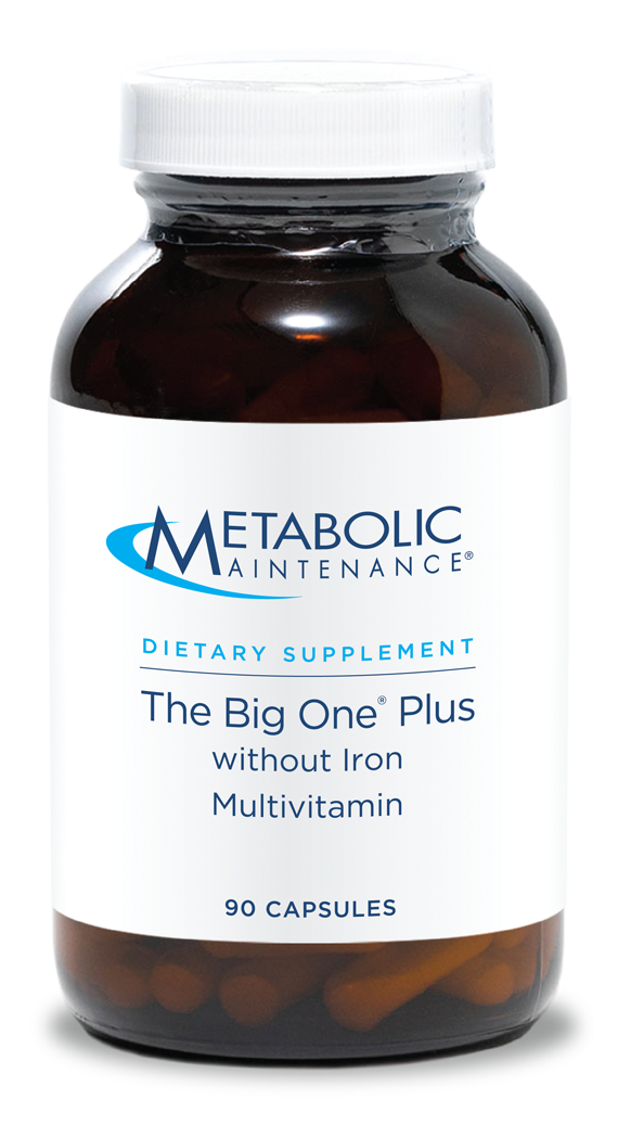 The Big One® Plus without Iron 90 Capsules Metabolic Maintenance