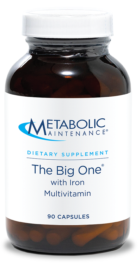 The Big One® with Iron 90 Capsules Metabolic Maintenance