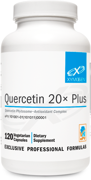 Quercetin 20× Plus 120 Capsules XYMOGEN®