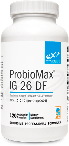 ProbioMax® IG 26 DF 120 Capsules XYMOGEN®