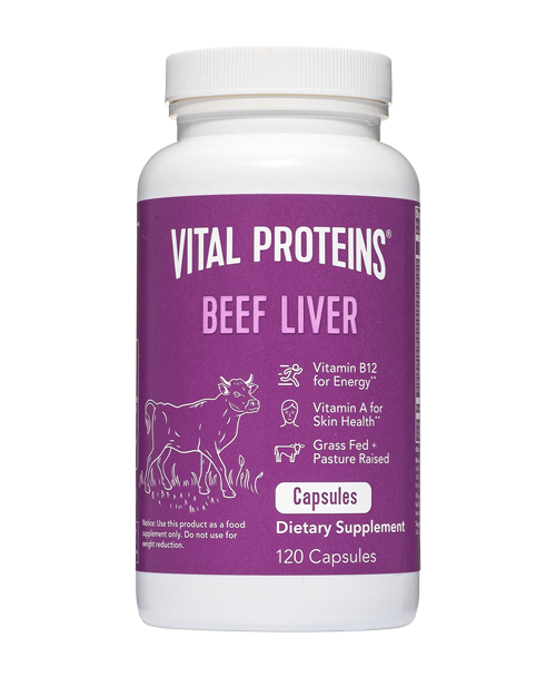 Beef Liver 120 Capsules Vital Proteins