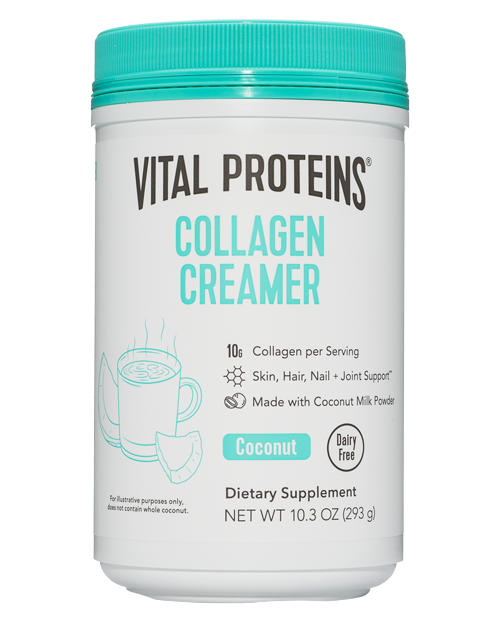 Collagen Creamer Coconut 12 Servings Vital Proteins