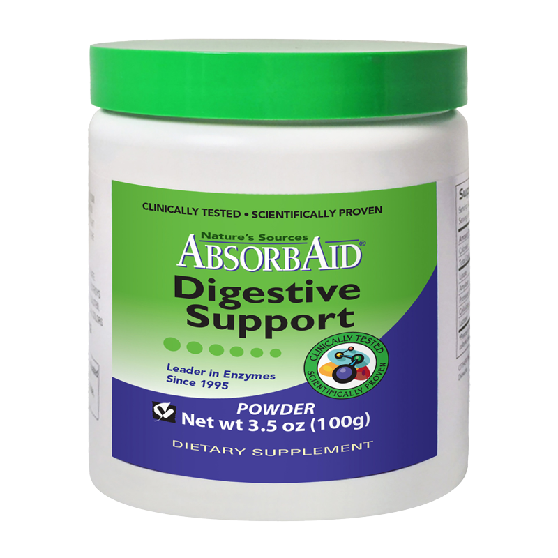 AbsorbAid Digestive Support 83 Servings Nature's Sources