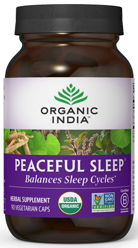 Peaceful Sleep 90 Capsules Organic India