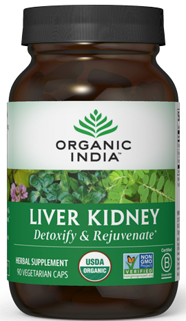 Liver Kidney 90 Capsules Organic India