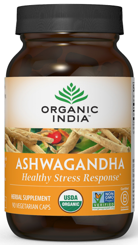 Ashwagandha 90 Capsules Organic India