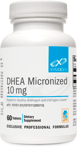 DHEA Micronized 10mg 60 Tablets XYMOGEN®