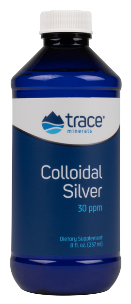 Colloidal Silver 30ppm 8 fl oz Trace Minerals