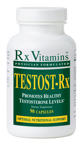 Testost Rx 90 Capsules Rx Vitamins