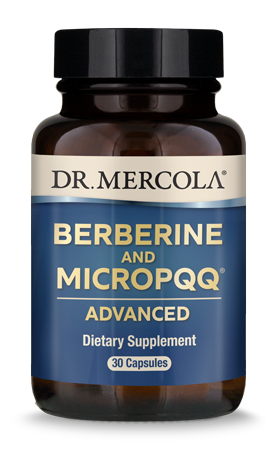 Berberine with MicroPQQ Advanced 30 Capsules Dr. Mercola