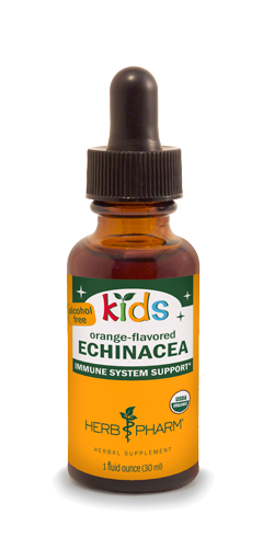 KIDS ORANGE-FLAVORED ECHINACEA ALCOHOL FREE 1 fl oz Herb Pharm