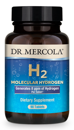 H2 Molecular Hydrogen 90 Tablets Dr. Mercola