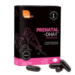 Prenatal+DHA 60 softgels Zahler