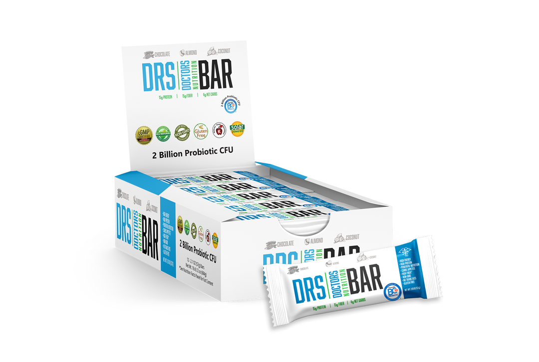 Drs Nutrition Bar Almond Chocolate Coconut 12 Bars Drs Nutrition Bar