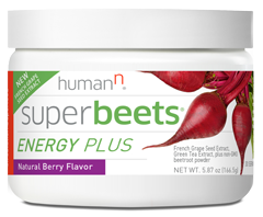 SuperBeets Energy Plus Natural Berry 30 Servings HumanN