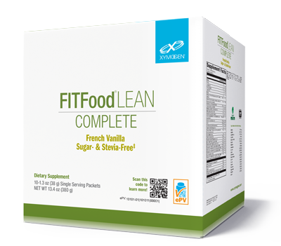 FIT Food® Lean Complete French Vanilla Sugar- & Stevia-Free 10 Servings XYMOGEN®