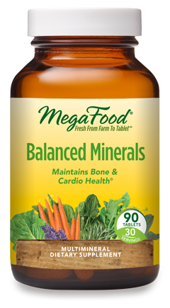 Balanced Minerals 90 Tablets Megafood