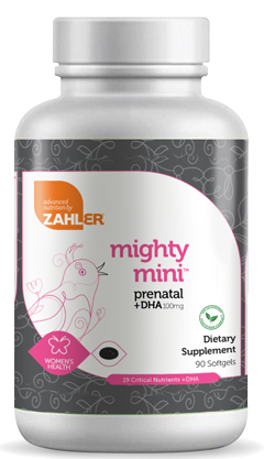 Mighty Mini Prenatal+DHA 90 Softgels Zahler