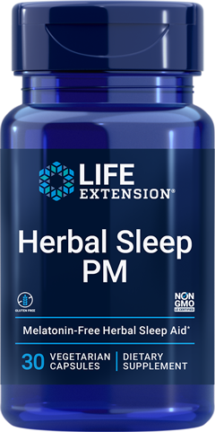 Herbal Sleep PM 30 Capsules Life Extension