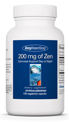 200 mg of Zen 120 Capsules Allergy Research Group