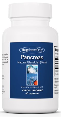 Pancreas 60 Capsules Allergy Research Group