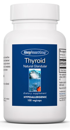 Thyroid 100 Capsules Allergy Research Group