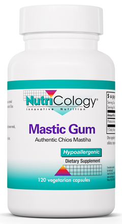 Mastic Gum 120 Capsules NutriCology