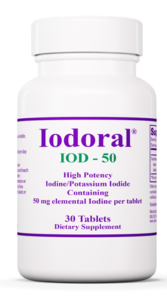 Iodoral IOD-50 30 Tablets Optimox