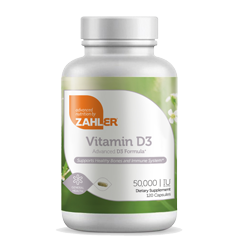 Vitamin D3 120 Capsules Zahler