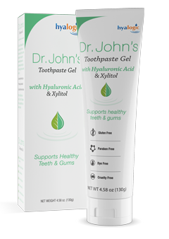 Dr. John's Toothpaste Gel 4.58 oz Hyalogic