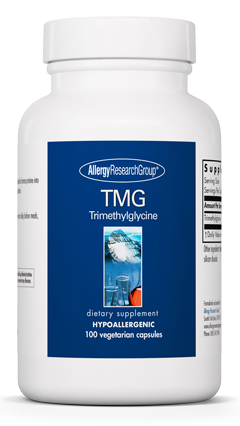 TMG Trimethylglycine 100 Capsules Allergy Research Group