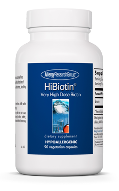 HiBiotin 90 Capsules Allergy Research Group