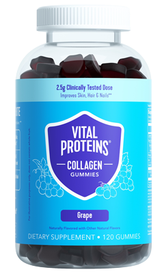 Collagen Gummies Grape 120 Gummies Vital Proteins