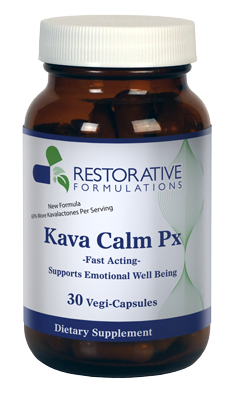 Kava Calm Px 30 Capsules Restorative Formulations