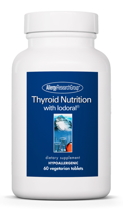 Thyroid Nutrition with Iodoral® 60 Tablets Allergy Research Group