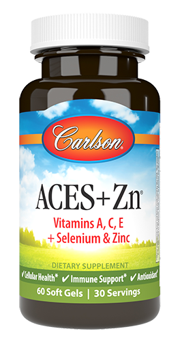 ACES+Zn 60 Softgels Carlson Labs